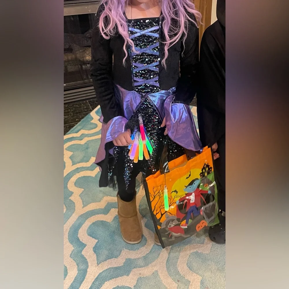 Spirit Witch Costume Hat and Wig! 10